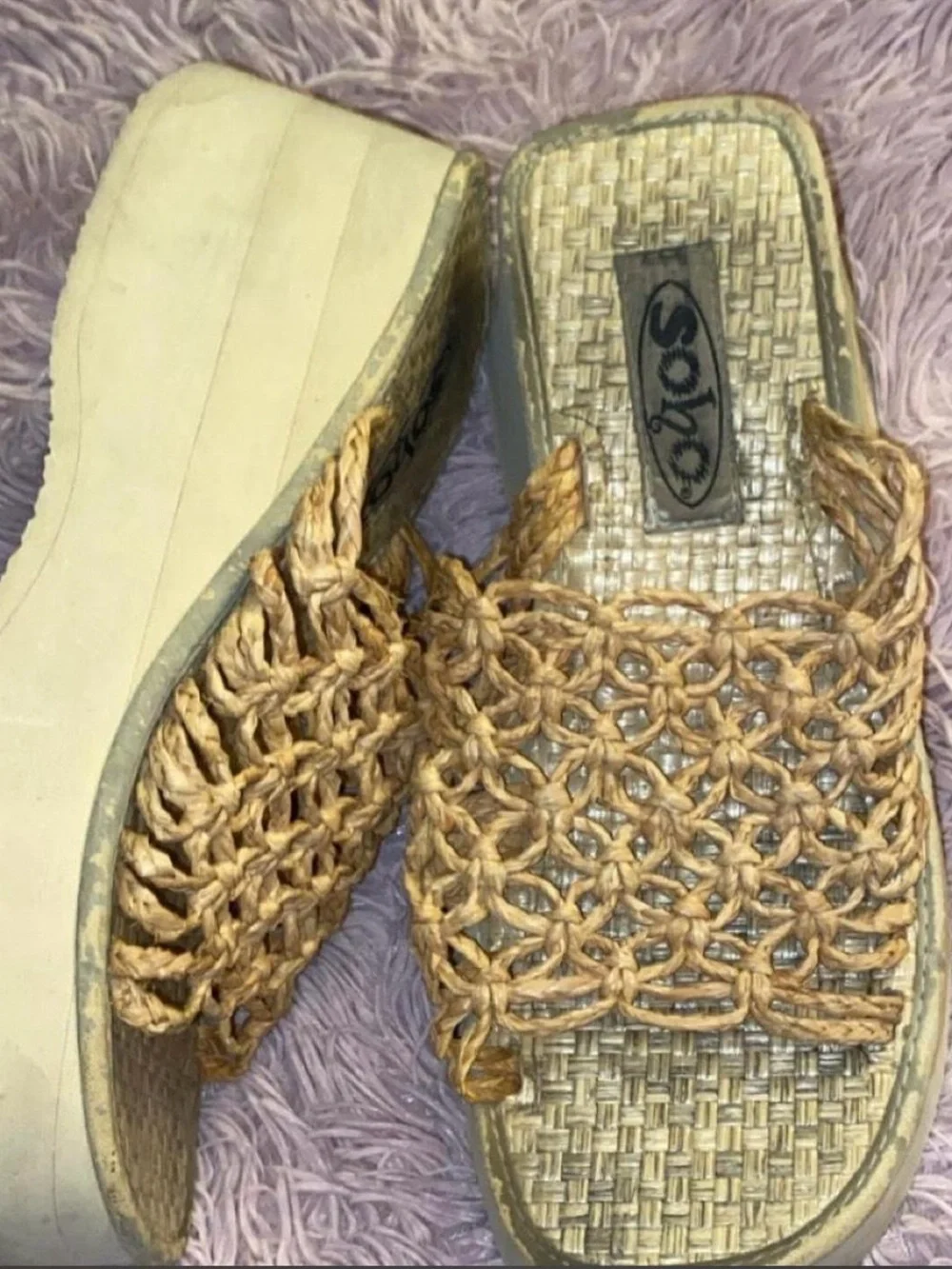 Sole Society braided woven